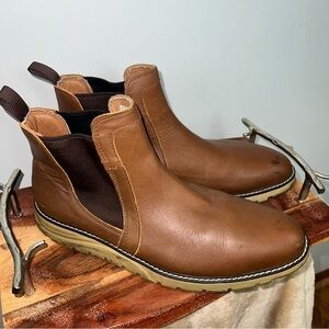 Proxon Premium Workwear Brown Leather Work Boots Oil Resistant Steel Toe Mens 11